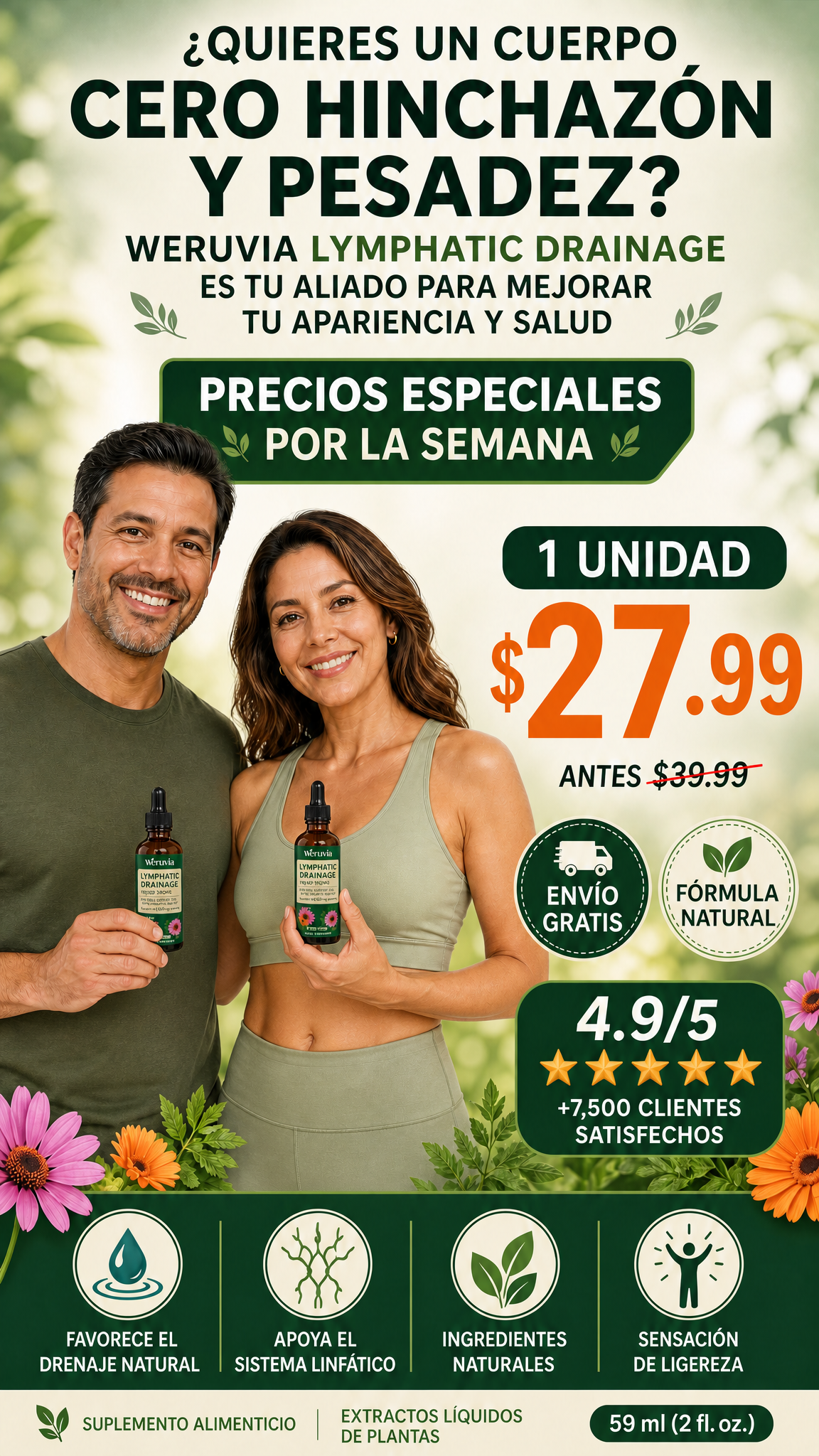 Weruvia – Soporte Linfático Desintóxica Tu Cuerpo Natural