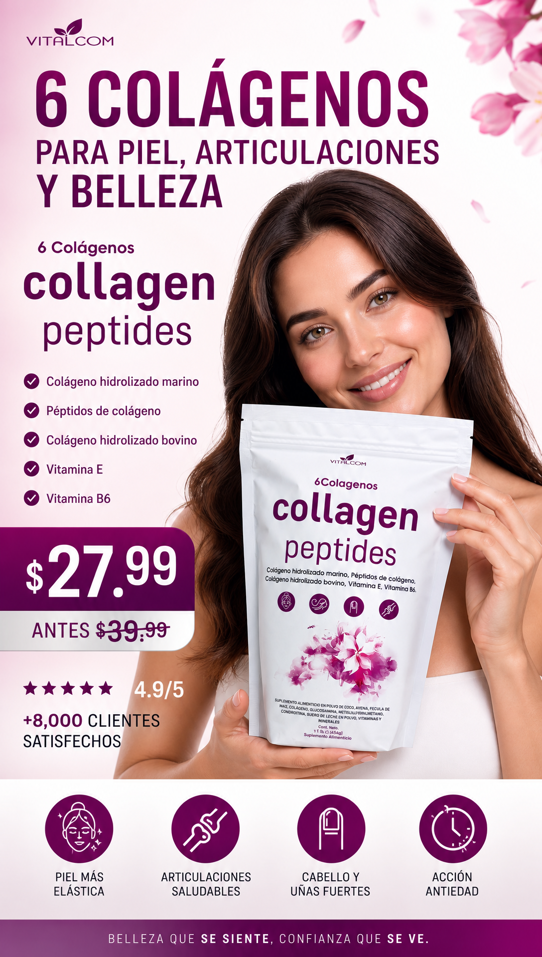 Multi Collagen Peptides / El Colágeno que tu Cuerpo Necesita