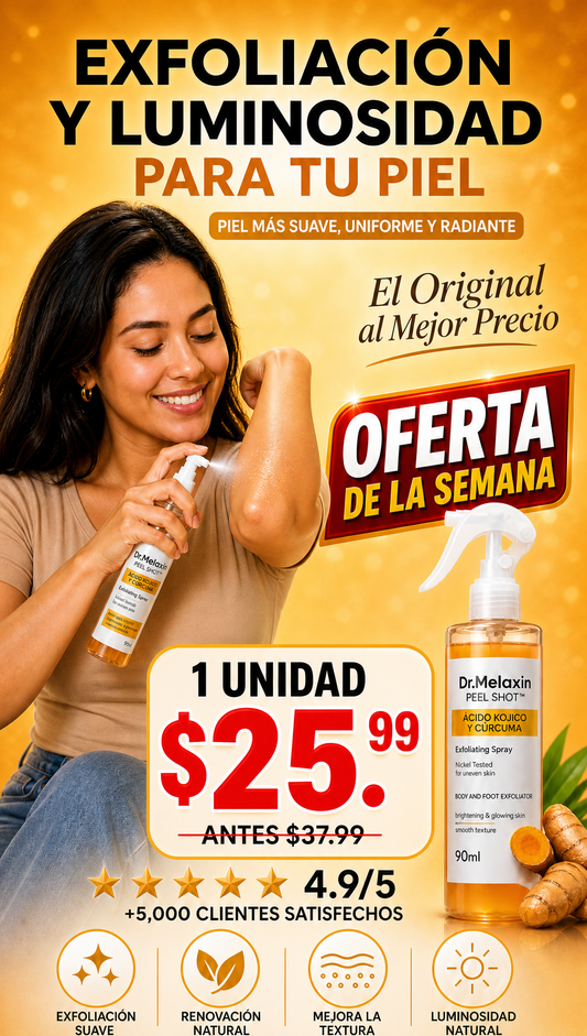 Dr. Melaxin Peel Shot I Inspirado en rutinas de skincare coreano